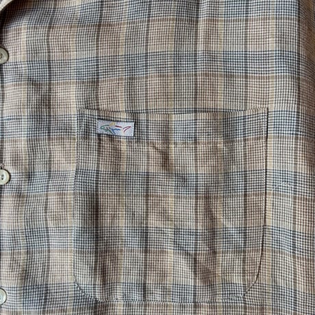 Rayon Plaid S/S Shirt