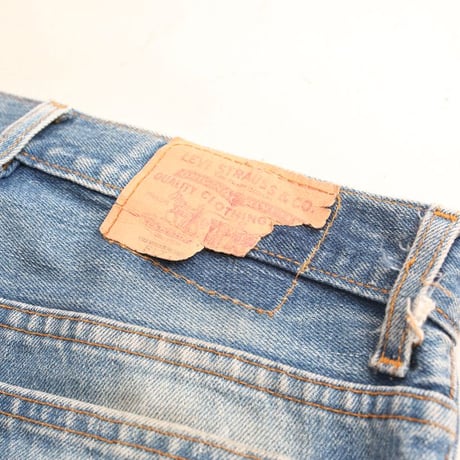 Levi's 517 Damage Denim Pants MADE IN USA