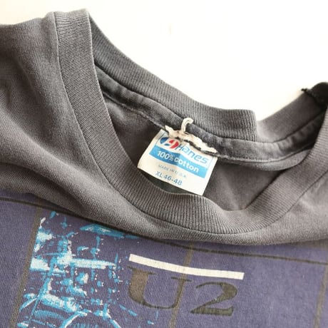 80s U2 "The Joshua Tree" Fall 1987 Tour T-Shirt