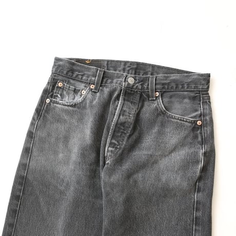 90s Levi's 501 Black Denim Pants MADE IN USA