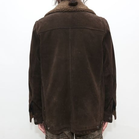 Old Gap Suede Boa Jacket