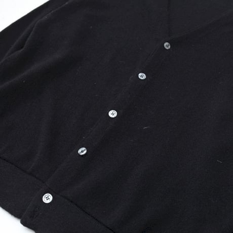 Vintage Black Knit Cardigan
