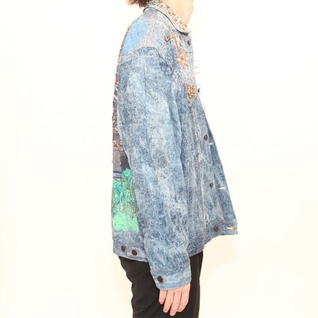 Vintage Design Denim Jacket