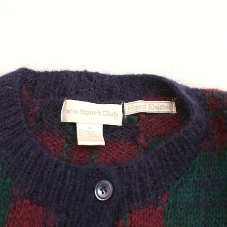 Mohair Hand Knitted Cardigan
