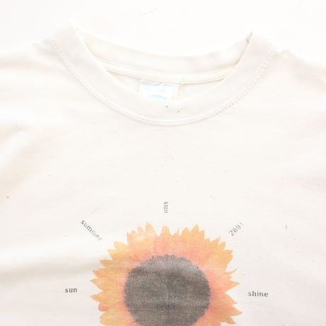 Sunflower Art Print T-Shirt