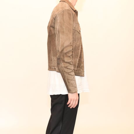 50s Levis Short Hornn Suede Jacket