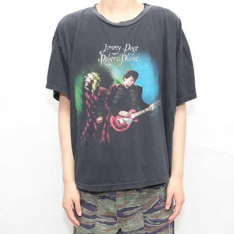 90's Jimmy Page & Robert Plant "Walking into Clarcksdale Tour 1998" T-Shirt