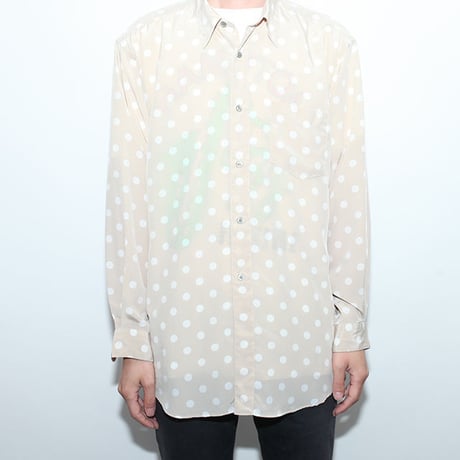 Dot Rayon L/S Shirt