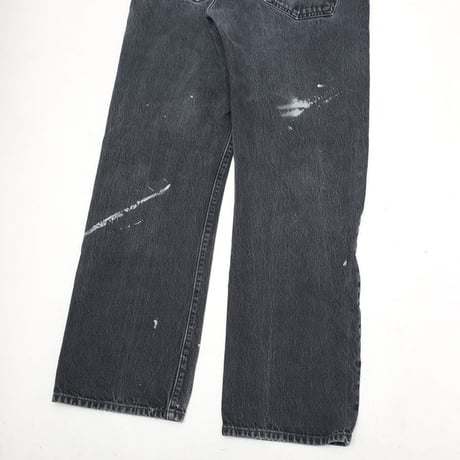 00s Levi's 501 Black Denim Pants MADE IN MEXICO