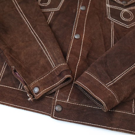 Suede Trucker Jacket