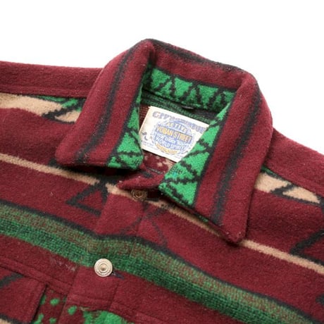 Native Pattern Trucker Jacket