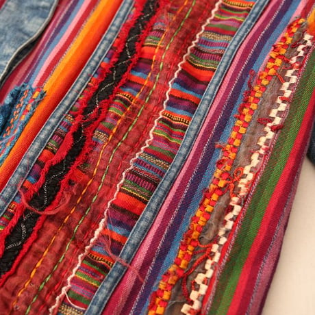 Chico's Design Embroidery Denim Jacket