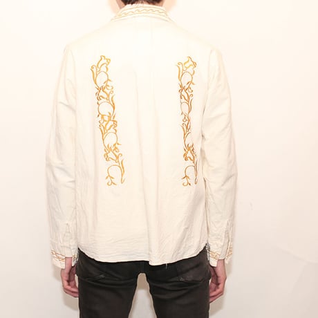 Embroidery Linen Shirt