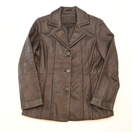 AVANTI Black Leather Jacket