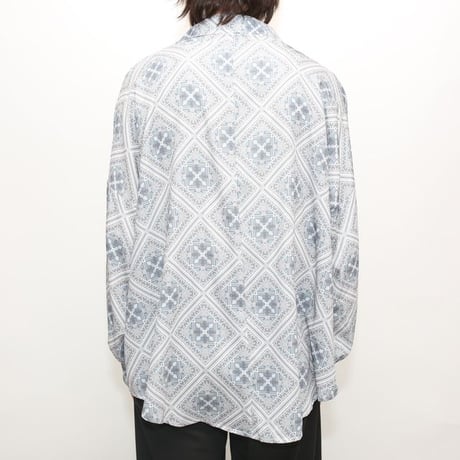 Open Collar L/S Shirt