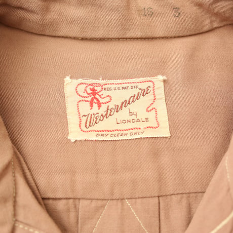 40's Wool Gabadine L/S Shirt
