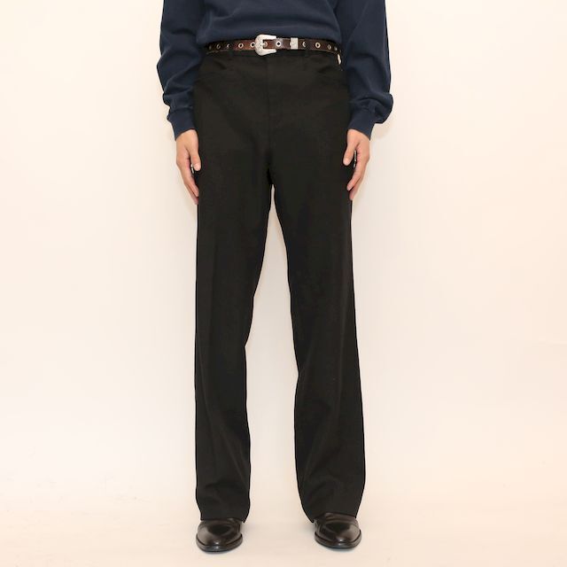 everyone action slacks BLACK large スラックス