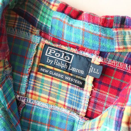 Ralph Lauren Patchworh Western Shirt