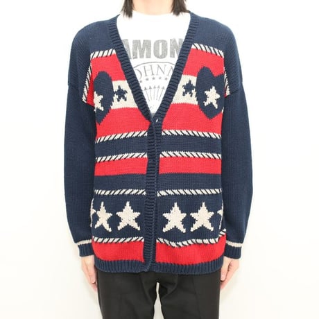 Christopher & Banks Hand Embroidered Cotton Knit Cardigan
