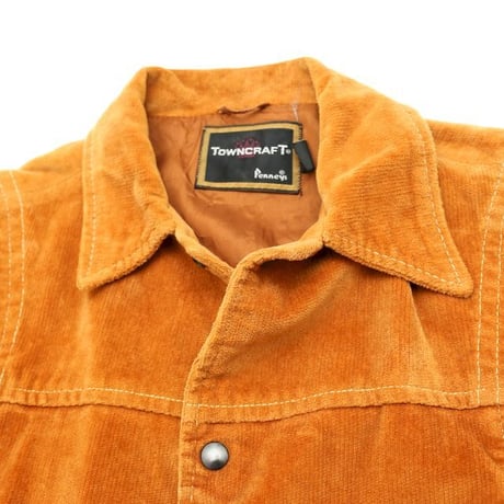 Vintage Town Craft Velour Track Jacket