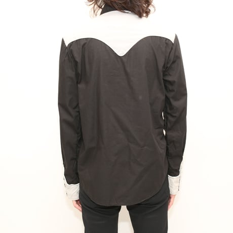 Black Western L/S Shirt