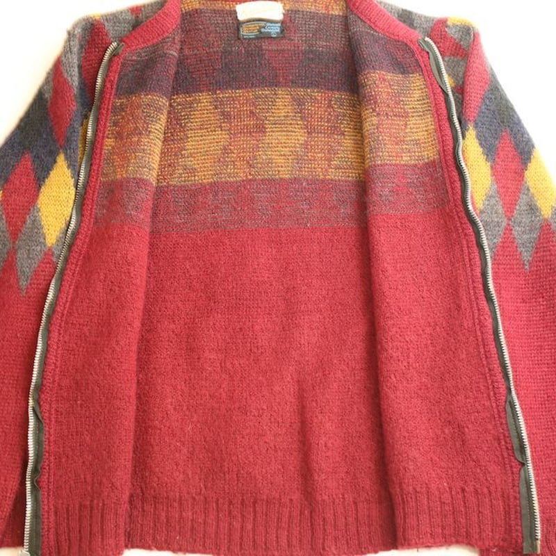 60's Kandahar Mohair Knit Cardigan | Strato