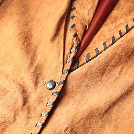 Suede Piping Jacket