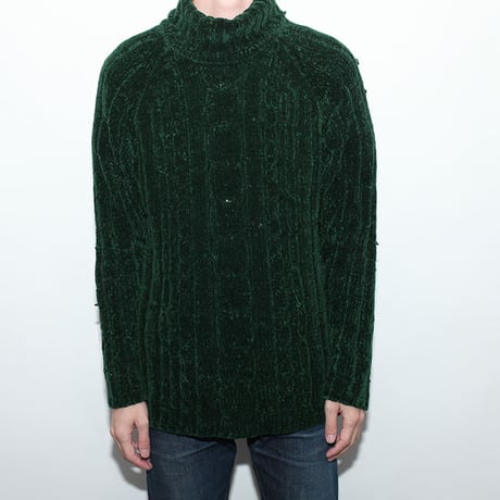Velvet Turtle Neck Sweater