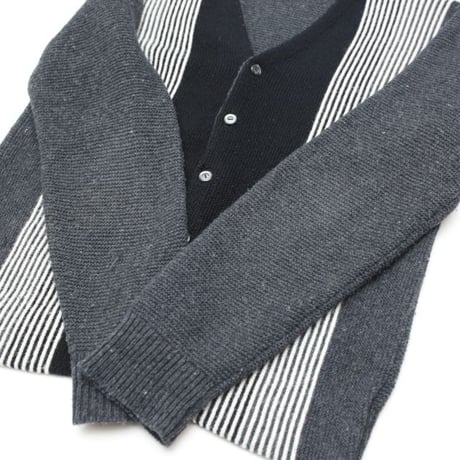 Vintage Acrylic Knit Cardigan
