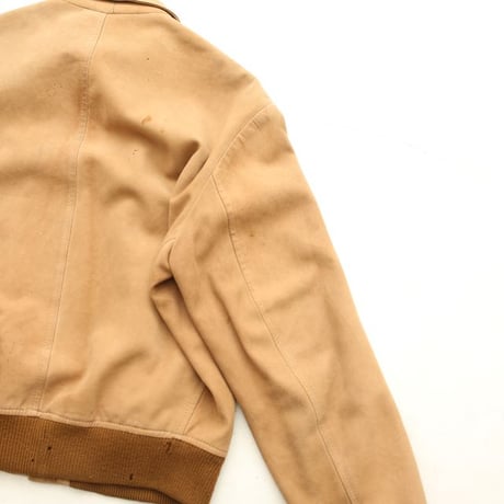 Vintage Nubuck Leather Jacket