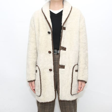 60's ROBERT LEWIS Fake Fur Coat