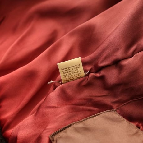 70-80s Deerskin Flight Jacket MADE IN USA