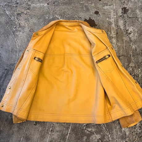 Suede Trucker Jacket Reversible