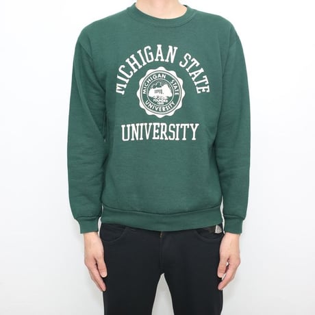 90-00s College Sweat Shirt MADE IN USA
