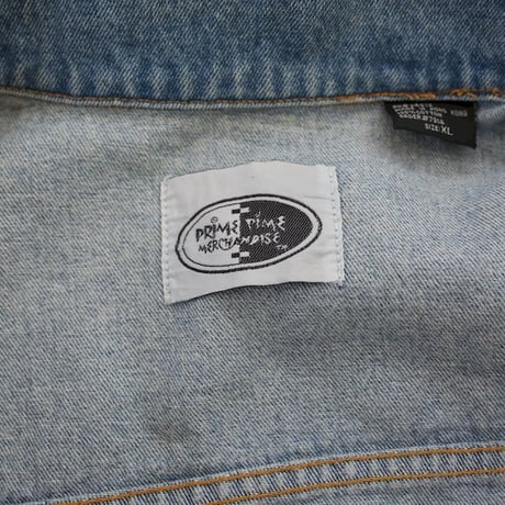 Led Zeppelin Embroidery Denim Loose Jacket