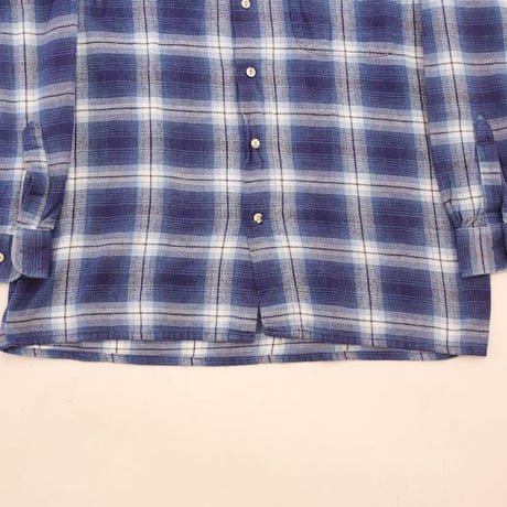 Ombre Check Flannel Shirt
