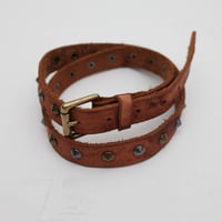 Studs Leather Belt