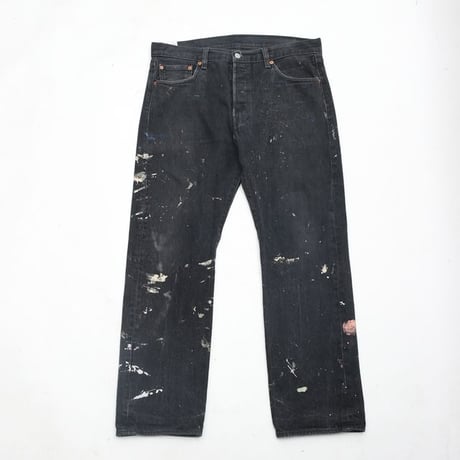 Levi's 501 Black Denim Pants