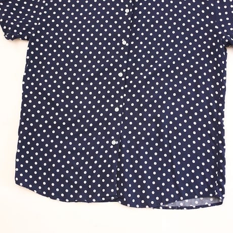 Dot Pattern Rayon S/S Shirt