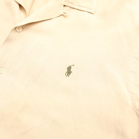 Polo by Ralph Lauren Linen Silk Open Collar S/S Shirt