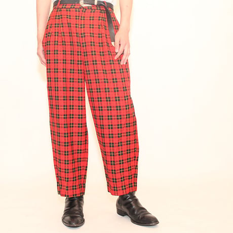 Modern Punk Checker Pants