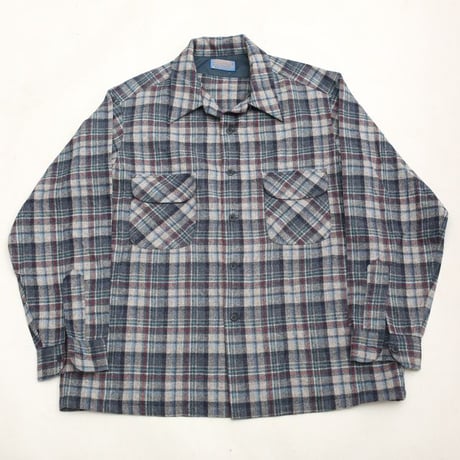 70s Pendleton Wool Plaid Loop Shirt