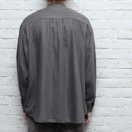 Rayon No collar L/S Shirt