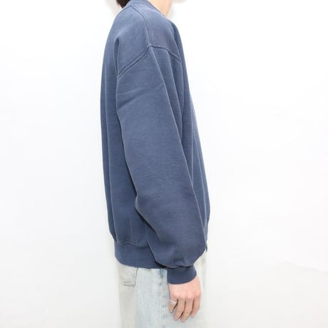 Jerzees Blank Sweat Shirt Faded Navy