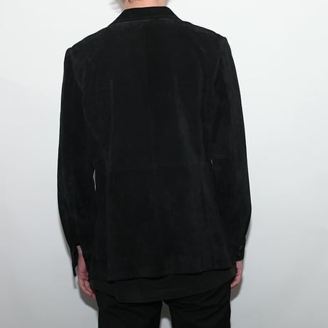 Black Suede Shirt Jacket