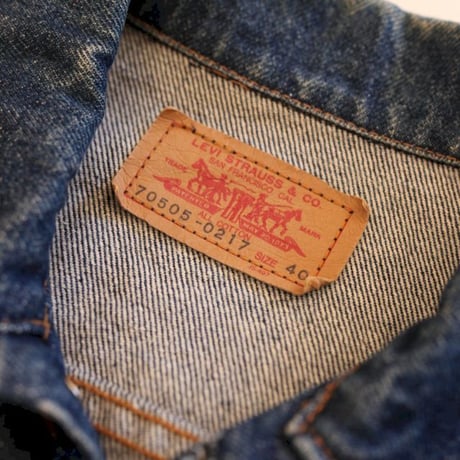 Levis 70505 Denim Trucker Jacket