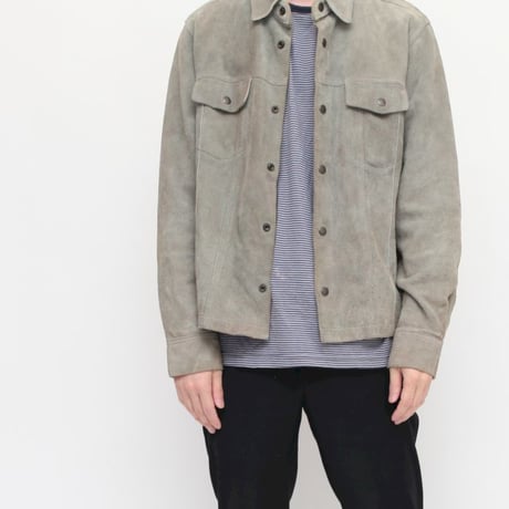 Suede Trucker Jacket