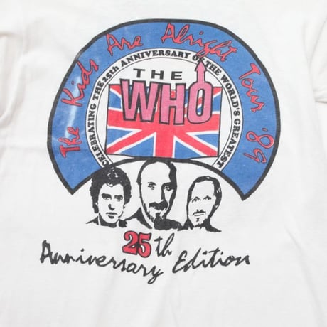 THE WHO 25th Anniversary T-Shirt