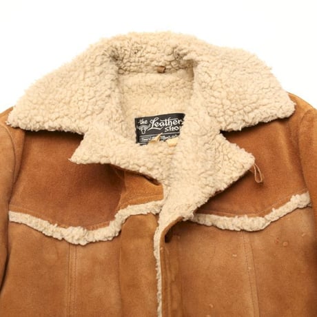 Suede Leather Shearing Coat