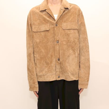 Euro Vintage Suede Leather Jacket